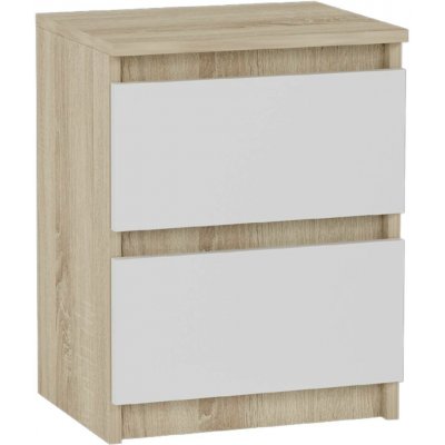Framire Noční stolek Sonoma Mix 40 x 30 cm Modern R2 – Zboží Mobilmania