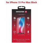 Swissten sklo Full Glue, Color frame, Case friendly pro Apple iPhone 16 Pro Max černé 54501868 – Zboží Živě
