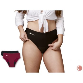 LUNA+ inkontinenční kalhotky černá XL