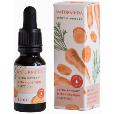 Naturmeda Mrkev Tetra bylinný extrakt 15 ml – Hledejceny.cz