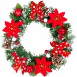 Strend Pro Věnec MagicHome Vánoce, červený, 25 cm – Hledejceny.cz
