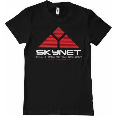 Terminator tričko Skynet black – Zboží Dáma