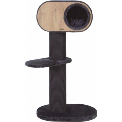 Zolux Škrabadlo Wonderful Cat 2 šedé 60 x 42,5 x 114 cm – Zboží Dáma