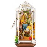 RoboTime 3D puzzle Zarážka na knihy Garden House dřevěná – Sleviste.cz