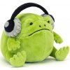 Plyšák Jellycat Ricky Rain Frog Headphones