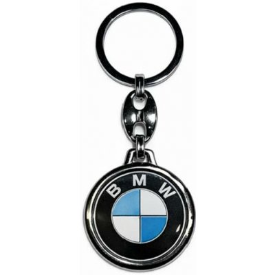 Přívěsek na klíče pryskyřičná BMW kulatá černá AutoZulu – Hledejceny.cz