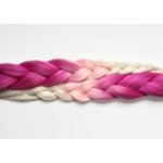 Kanekalon Easy Braid a Miss Rola Barva: HP/LPINK/WHITE (ombré růžová-bílá, pink-white shaded), Značka: Miss Rola – Zboží Dáma