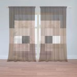 Záclony Blocks Obličej: 2 ks - 150x250 cm - Sablio – Hledejceny.cz