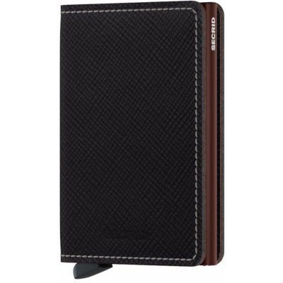 Secrid Slimwallet Saffiano Brown – Zboží Živě