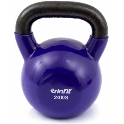 TRINFIT Kettlebell kov / vinyl 20 kg – Zboží Dáma