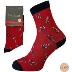 Pondy SK39 vánoční ponožky červené