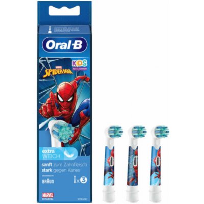 Oral-B Stages Kids Spiderman 3 ks – Zboží Mobilmania