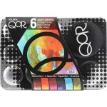 QOR Watercolor Modern Sada akvarelových barev High Chroma Colors 6 x 5 ml – Sleviste.cz