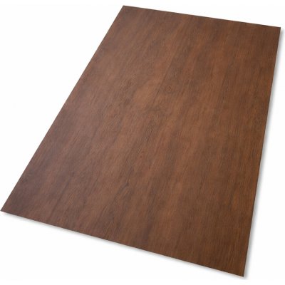 Hornval Rovinný tabulový plech jednostranný 0,45 - 125 x 200 cm tmavý dub – Sleviste.cz