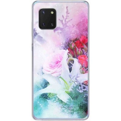 Pouzdro mmCase Gelové Samsung Galaxy Note 10 Lite - květiny 4