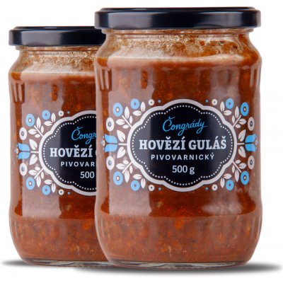 Čongrády Hovězí pivovarnický guláš 500 g – Zboží Dáma