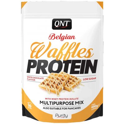 QNT Belgian Waffles Protein 480 g – Zboží Dáma