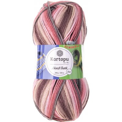 Kartopu Příze Aksoft Batik fine Varianta: B59231 – Zboží Mobilmania