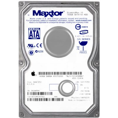 Maxtor 160GB SATA 3,5", 6B160M0 – Hledejceny.cz