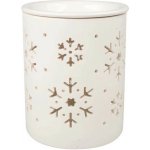 Anděl Přerov Aromalampa vločky porcelánová 10.5 x 13 x 10,5 cm – Hledejceny.cz