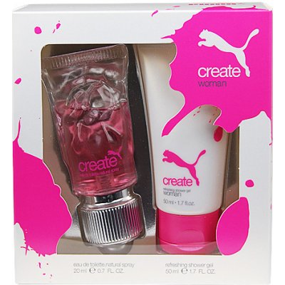 Puma Create Woman EDT 20 ml + 75 ml deodorant pro ženy dárková sada – Hledejceny.cz