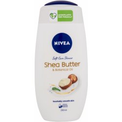 Nivea Soft Care Shower Shea Butter sprchový gel s přírodním rostlinným olejem 250 ml