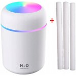 Pronett XJ4382 Aroma difuzér zvlhčovač vzduchu H2O šedá 300 ml – Hledejceny.cz