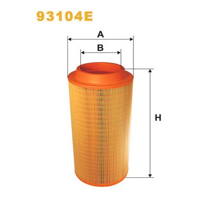 WIX FILTERS Vzduchový filtr 93104E – Hledejceny.cz