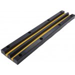 FLOMA Černo-žlutá gumová ochrana zdí, stěn WB96 - délka 100 cm, šířka 25 cm, tloušťka 4,5 cm – Zboží Mobilmania
