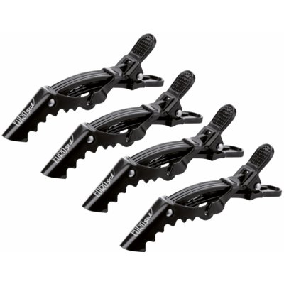 EUROSTIL skřipec do vlasů 'krokodíl' zalomený 4 ks plastový malý – Hledejceny.cz