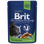 Brit Premium Cat Sterilised Chicken 100 g – Sleviste.cz