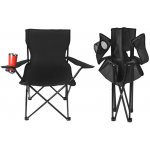 Malatec Křeslo skládací Relax černá – Zboží Dáma