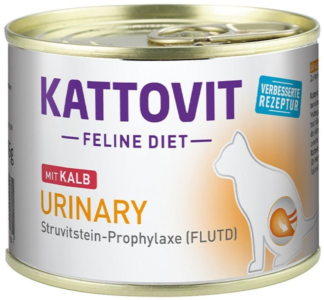 Kattovit Feline Diet Urinary Telecí 12 x 185 g