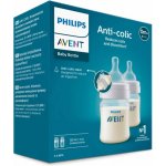 Philips Avent Anti-colic SCY100/02 kojenecká láhev anti-colic 2x125 ml – Hledejceny.cz