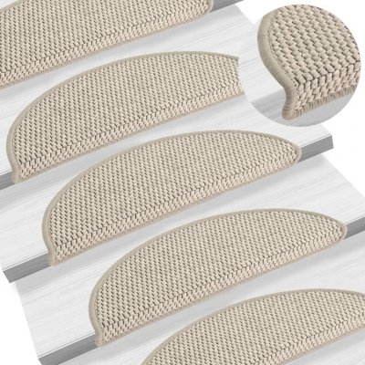 zahrada-XL Samolepící vzhled sisal 15 ks 56x17x3cm taupe – Zboží Mobilmania