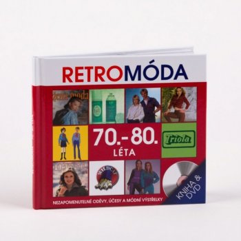 Retro Móda 70. - 80. léta, +kniha DVD