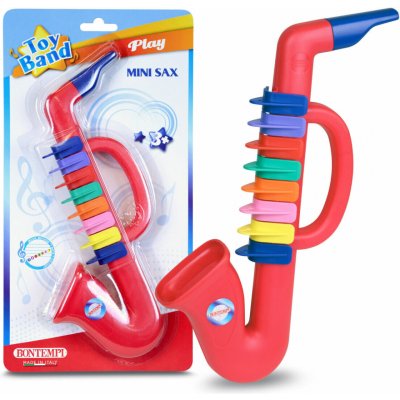 Bontempi Saxofon plastový 28 cm – Zboží Dáma