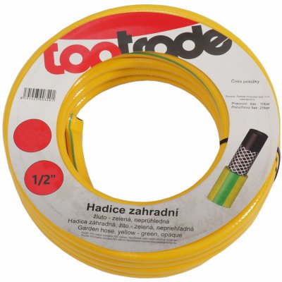 TOPTRADE žluto zelená neprůhledná 1/2" 10 m – Hledejceny.cz