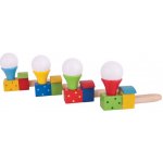 Bigjigs Toys Foukání lokomotiva s balónkem 1 ks – Hledejceny.cz