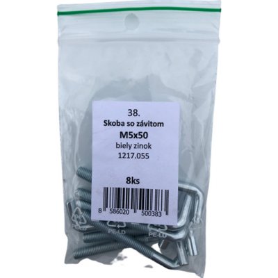 SVX Skoba se závitem Zn 38 M5x50mm č38 – Sleviste.cz