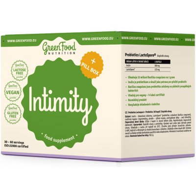 GreenFood Intimity + Pillbox 100 g – Hledejceny.cz