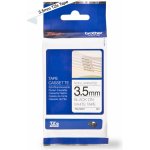 Brother TZE-N201 černý tisk/bílý podklad 3,5 mm x 8 m originální páska – Zboží Dáma