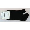 Pesail bavlněné kotníkové ponožky černé