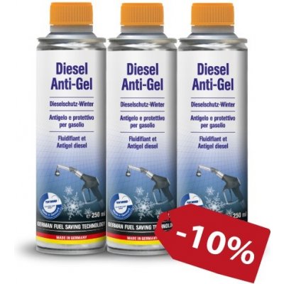 Autoprofi Diesel Anti-Gel set 3 x 250 ml