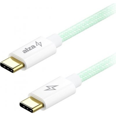 AlzaPower APW-CBTC2001CE CompactCore USB-C to USB-C 2.0, 100W, 1m, světle zelený – Zboží Živě
