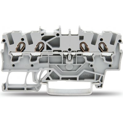 WAGO Svorka 2001-1401 4vodičová průchozí 1,5 mm², šedá 2001-1401 – Hledejceny.cz