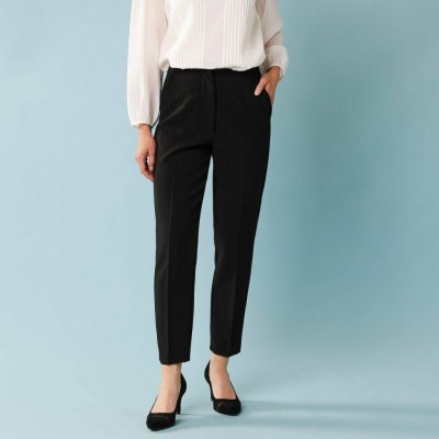 Cigaretové kalhoty pro menší postavu černá – Zboží Dáma