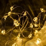 DECOLED LED světelný řetěz na baterie se srdíčky teple bílá 20 diod 2,3 m – Hledejceny.cz