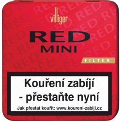 Villiger Red Mini Filter 20 ks
