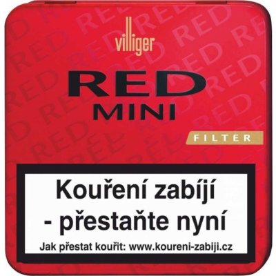 Villiger Red Mini Filter 20ks – Zbozi.Blesk.cz
